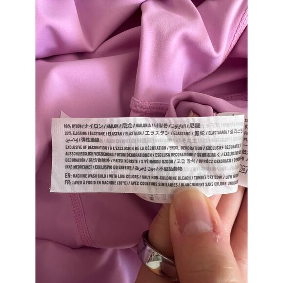 NWOT Abercrombie & Fitch Women's One Shoulder Traveler Mini Dress Pink Size XL - Picture 12 of 13